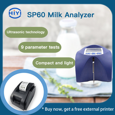 5-10ml Sp60 ラクトスキャンのミルク分析機 ミニ PH / 伝導性 集中型ポータブル超音波